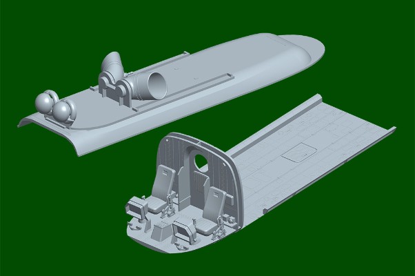 编号:05814 1/48 军用飞机系列 米-17河马H型直升机