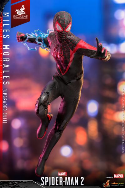 漫威蜘蛛侠2 迈尔斯·莫拉莱斯 (升级战衣) 珍藏人偶