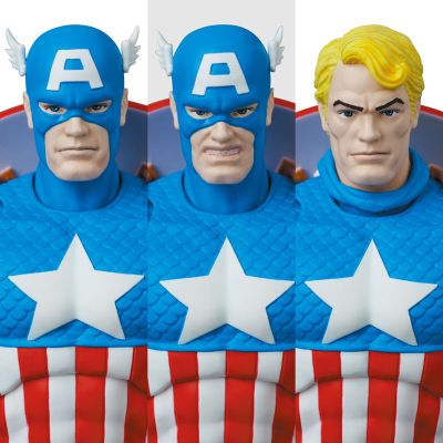 MAFEX 编号217 漫威系列 美国队长 漫画版