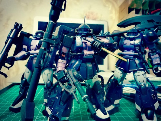 RG MSV MS-06R-1A 黑色三连星专用扎古II