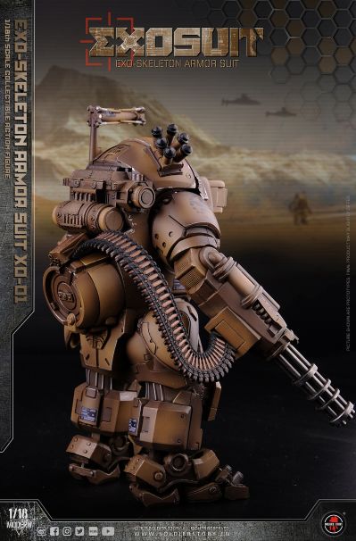 SSE001 EXO 外骨骼装甲服XO-01 可动收藏人偶