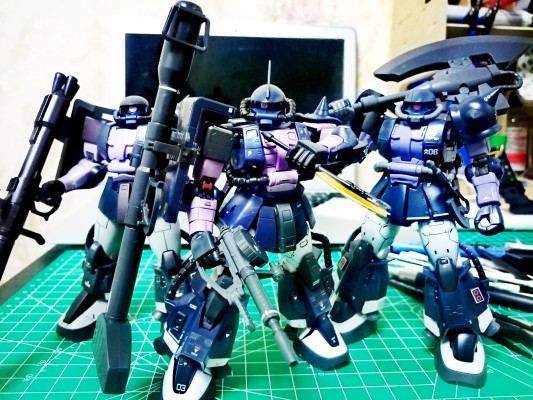 HG 机动战士高达 ジ・オリジン 1/144 高机动型ザクII 奥尔迪加専用机（再贩）[BANDAI SPIRITS]《０４月予约》
