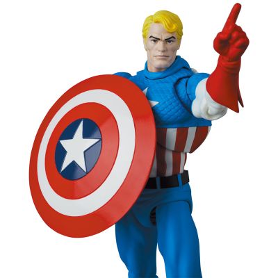 MAFEX 编号217 漫威系列 美国队长 漫画版