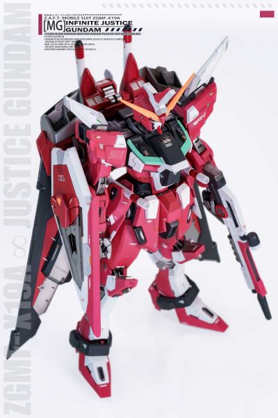 MG #114 机动战士高达SEED DESTINY ZGMF-X19A无限正义高达 30th Anniversary Clear Parts 