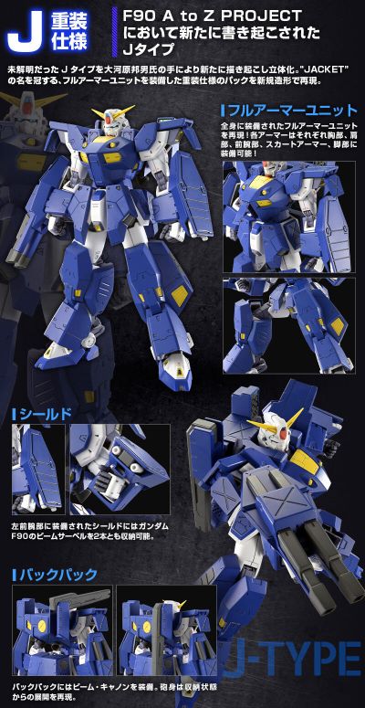 MG 机动战士高达F90  F90高达配件包 作战装备 J型+Q型