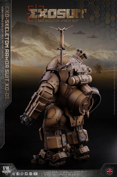SSE001 EXO 外骨骼装甲服XO-01 可动收藏人偶