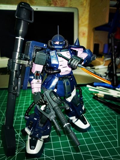 RG MSV MS-06R-1A 黑色三连星专用扎古II