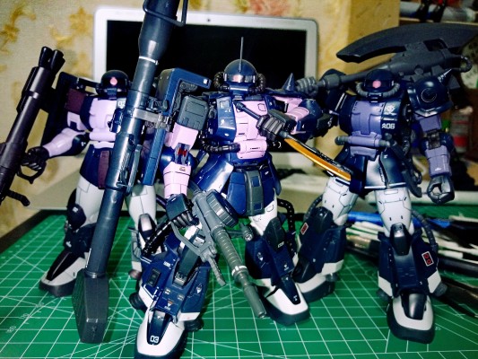 HG 机动战士高达 ジ・オリジン 1/144 高机动型ザクII 奥尔迪加専用机（再贩）[BANDAI SPIRITS]《０４月予约》