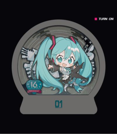 初音未来 16周年纪念纸雕小夜灯