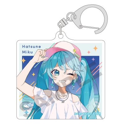 初音未来 亚克力挂件