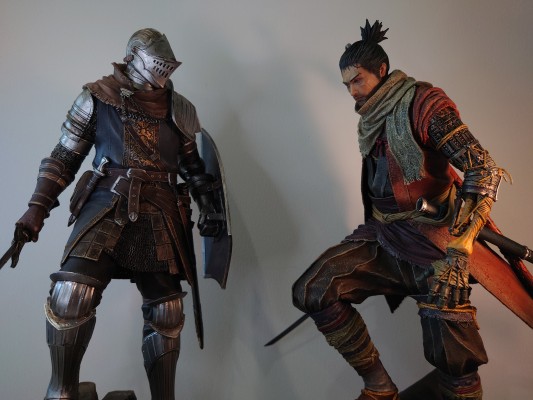 ダークソウル オスカー& 阿斯特拉の上级骑士&结晶トカゲ 