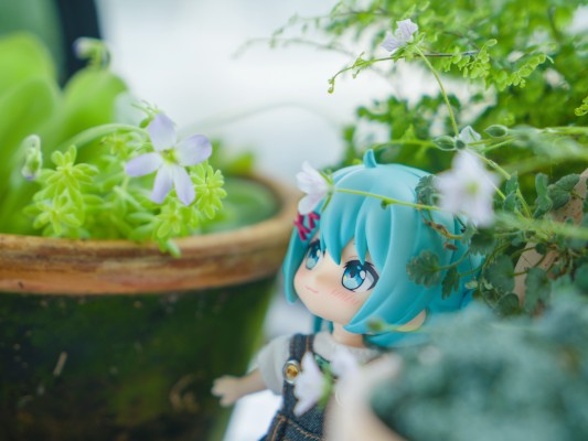 粘土娃 初音未来 约会服装