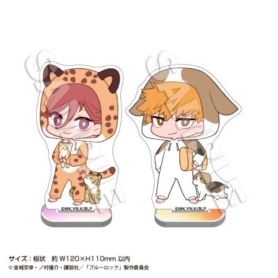 蓝色监狱 亚克力立牌 vol.1 Q版 夜晚派对 千切豹马 与 国神炼介