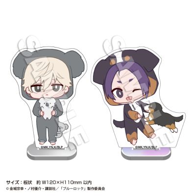 蓝色监狱 亚克力立牌 vol.1 Q版 夜晚派对  凪诚士郎 与 御影玲王