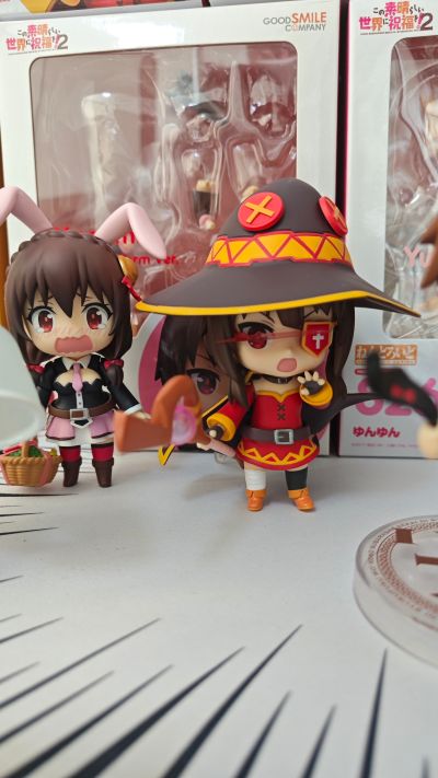 粘土人#851 为美好的世界献上祝福！2 惠惠&豆助 校服版