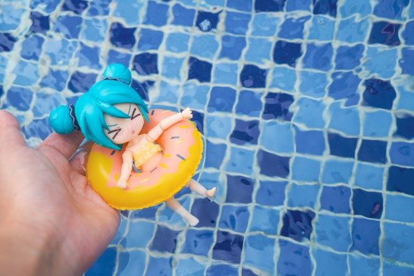 粘土人#261 初音未来 浴衣
