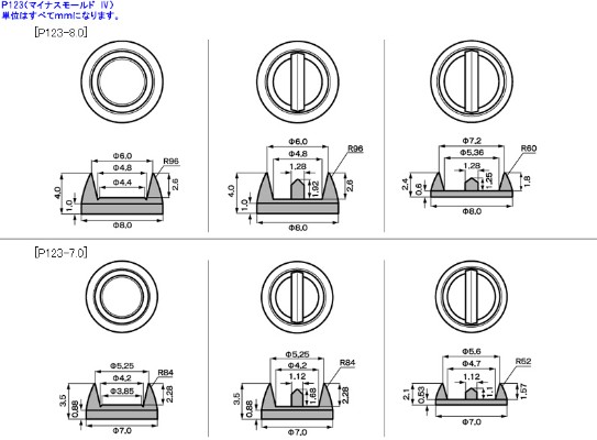 M.S.G 塑料单元 P-123 Minus Mold IV