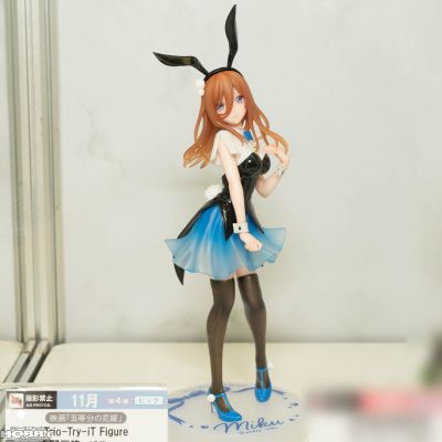 电影五等分的新娘 Trio-Try-iT人偶-中野三玖·兔女郎-