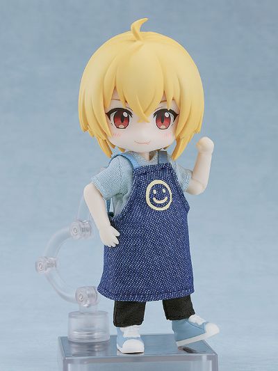 粘土娃 特别服装套组 外套 与 围裙穿搭（黑色/卡其绿/米色）