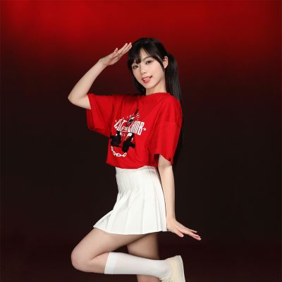 咩咩启示录 T恤 红色