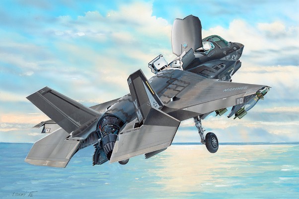 编号:03232 1/32 军用飞机系列 美国F-35B“闪电”战斗攻击机