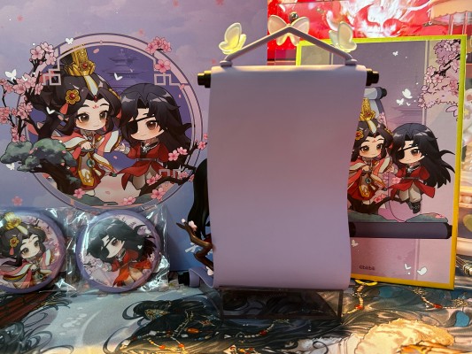 天官赐福 谢怜 与 花城 仙乐浮绘