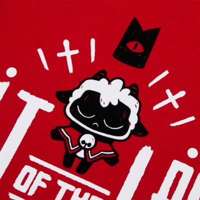 咩咩启示录 T恤 红色