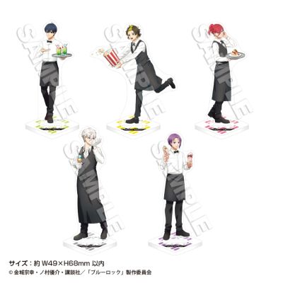 蓝色监狱 迷你亚克力立牌 Collection Café 个装盲盒