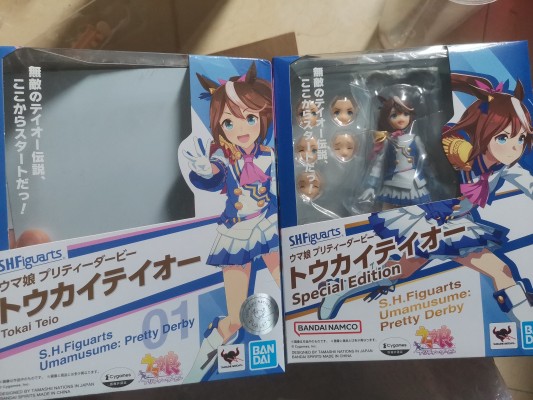 S.H.Figuarts 赛马娘 闪耀！优俊少女  东海帝皇 特别版