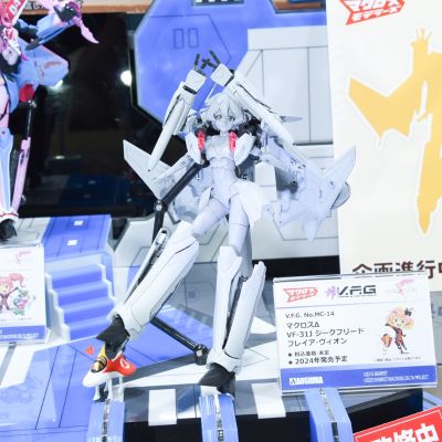 青岛社 V.F.G. MC-14 超时空要塞DELTA VF-31J 芙蕾雅·薇恩 展图转载