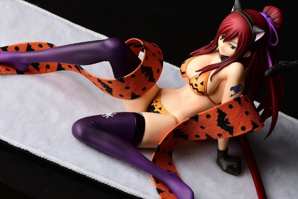 妖精的尾巴 艾尔莎·史卡雷特 万圣节猫 Gravure Style