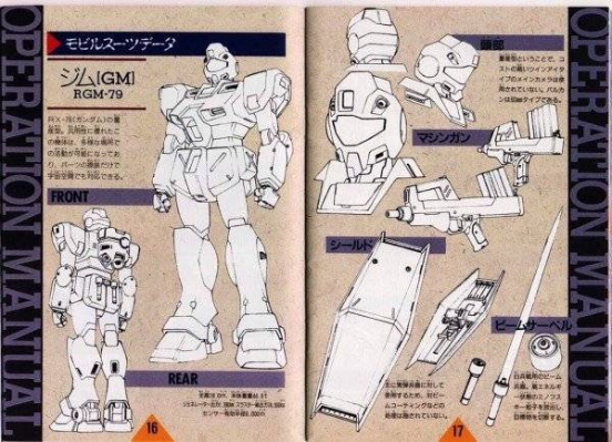 ROBOT魂＜机动战士系列＞  RGM-79G 吉姆指挥型（土拨鼠队样式）剧中版