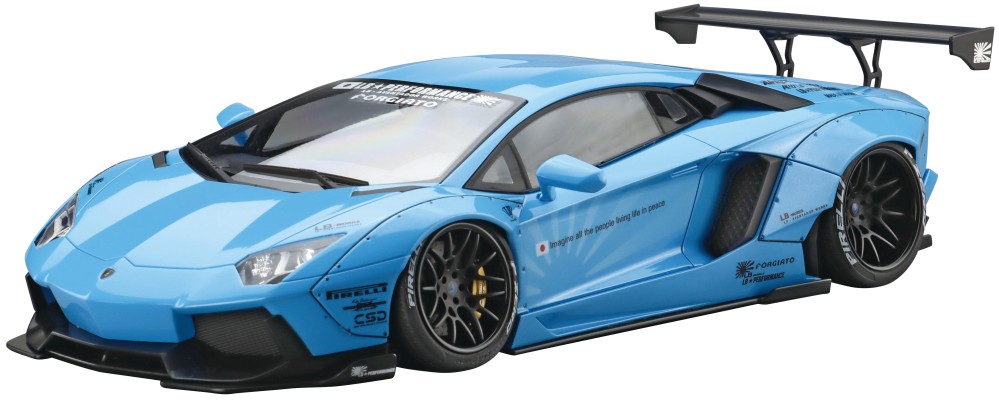 自由之路系列 No.17  LB Works 兰博基尼 Aventador Ver.1