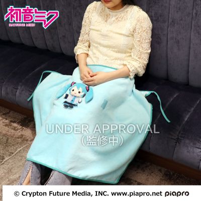 初音未来 可装饰披风毛毯