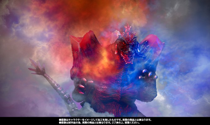 S.H.MonsterArts 哥斯拉大战太空哥斯拉 太空哥斯拉 福冈决战版