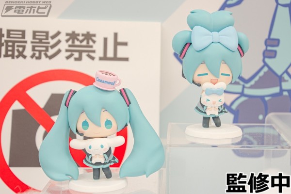 初音未来×大耳狗 精细小人偶