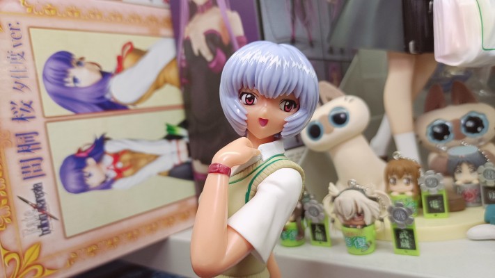 EVA 明日香 High Grade School Uniform Figure 