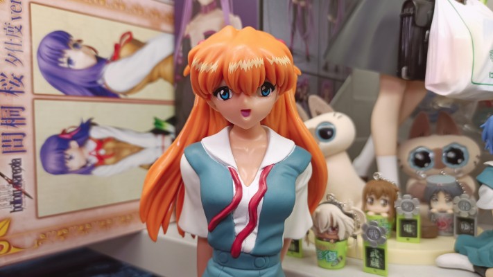 EVA 明日香 High Grade School Uniform Figure 