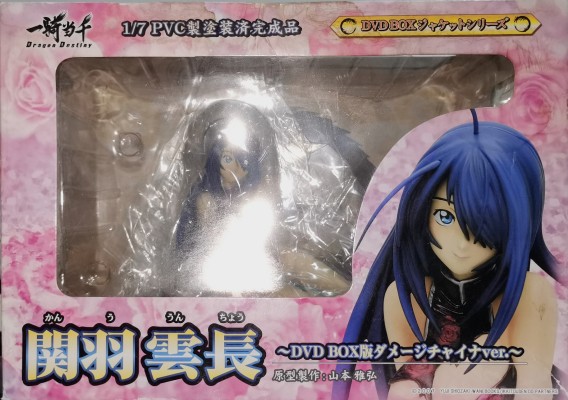 R-Line 一骑当千 Dragon Destiny 関羽云长 DVD box China Dress Ver. 
