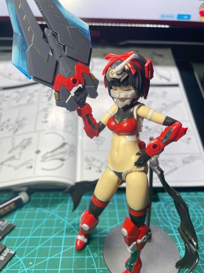 机甲少女 祸月 崩天