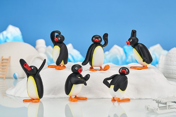企鹅家族 集换式表情包玩偶