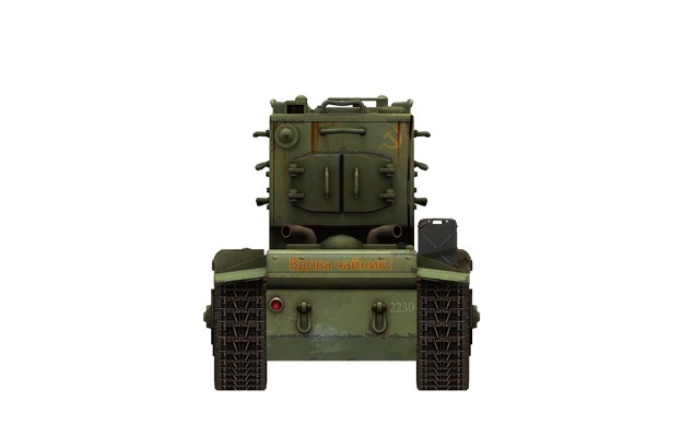 WWT-004 卡通世界大战 苏联KV-2重型坦克