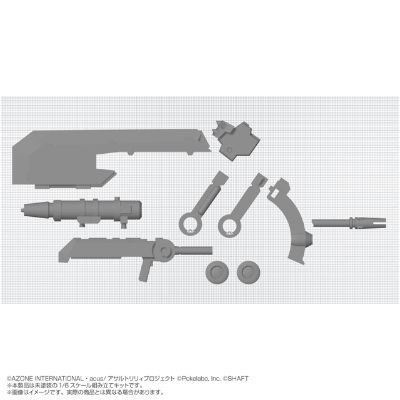Azodeji/3D打印套件No.011 突击莉莉 Last Bullet CHARM 提尔锋 TYPE-T
