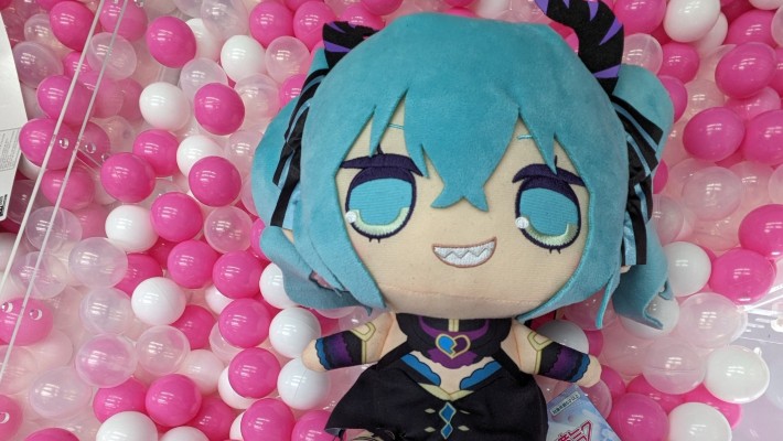 初音未来 圆滚滚大号毛绒玩偶 小恶魔款