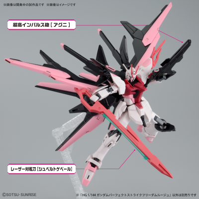 HG 1/144 完美强袭自由嫣红高达（全备型嫣红强袭自由高达）