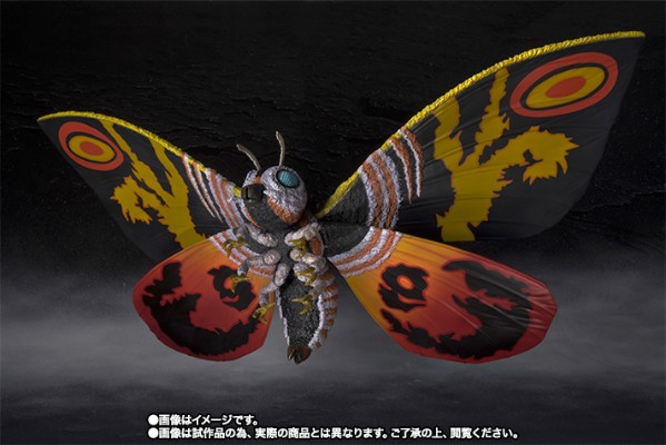 S.H.MonsterArts  哥斯拉大战魔斯拉 成虫魔斯拉+幼虫魔斯拉 特别配色