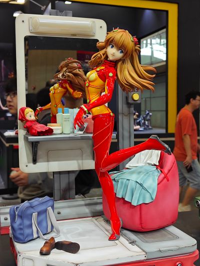 新世纪福音战士 正版收藏级雕像 式波·明日香·兰格雷