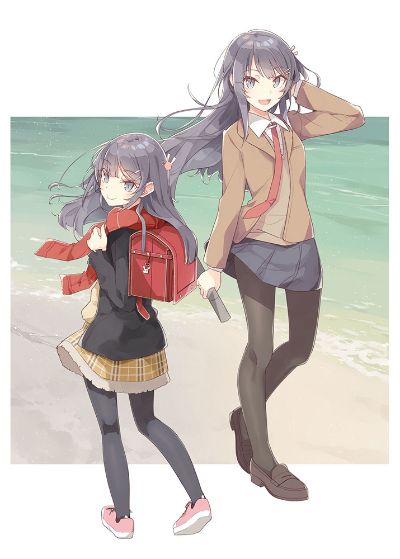 KDcolle 青春猪头少年不会梦到红书包女孩 樱岛麻衣 毕业 与 红书包女孩