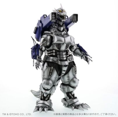 东宝30厘米系列 哥斯拉大战机械哥斯拉3 3式机龙（2002版）重武装型（夜战版）