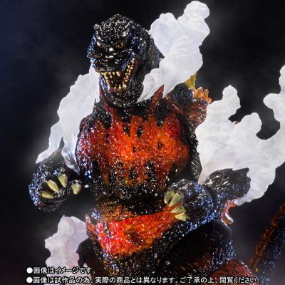 S.H.MonsterArts 哥斯拉大战戴斯特洛伊亚 哥斯拉（1995） 终极红莲哥斯拉